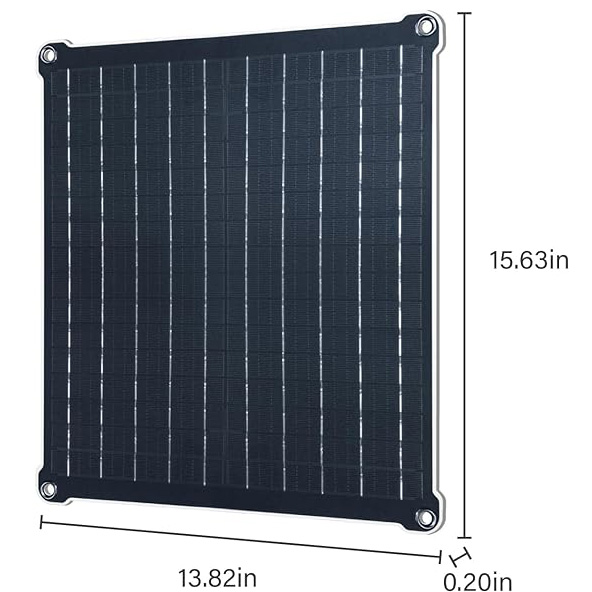 20 Watt 12V Solar Panel Car Battery Maintainer (1)